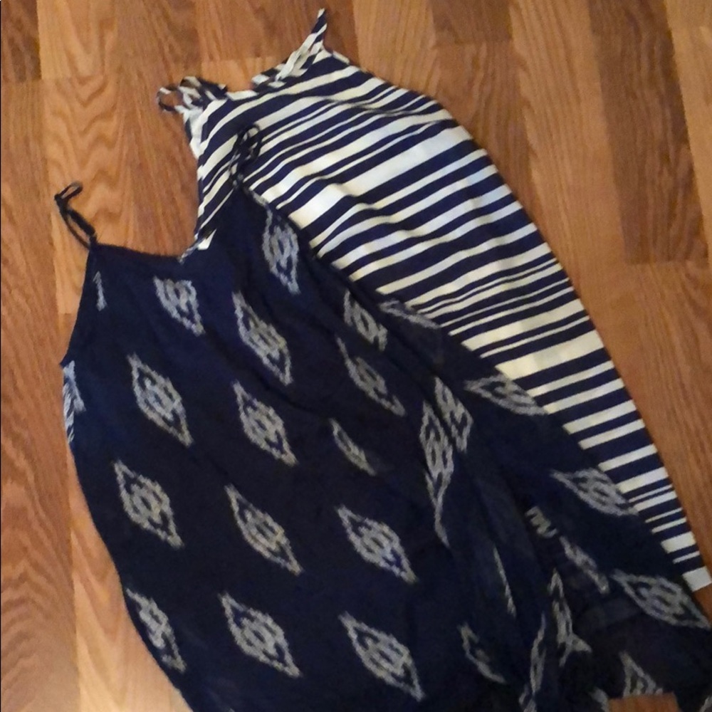 Two charming Charlie’s blue dresses
